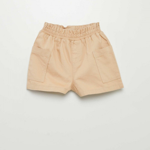 Short en twill - Beige