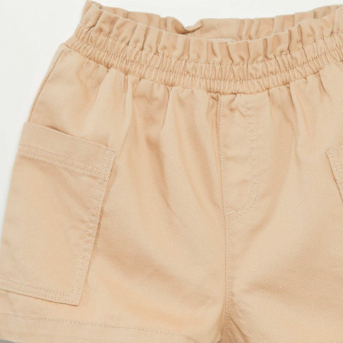 Short en twill - Beige