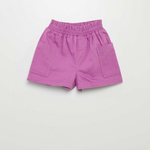 Short en twill - Violet