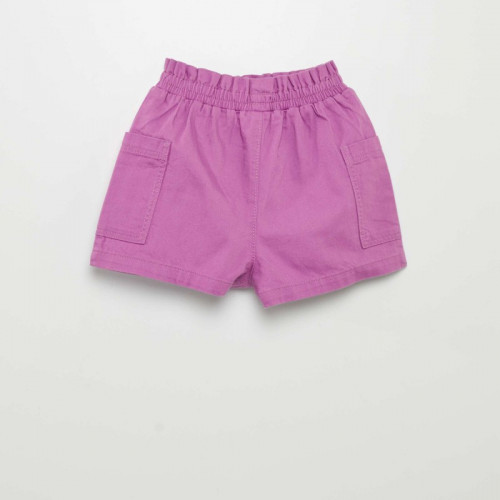 Short en twill - Violet