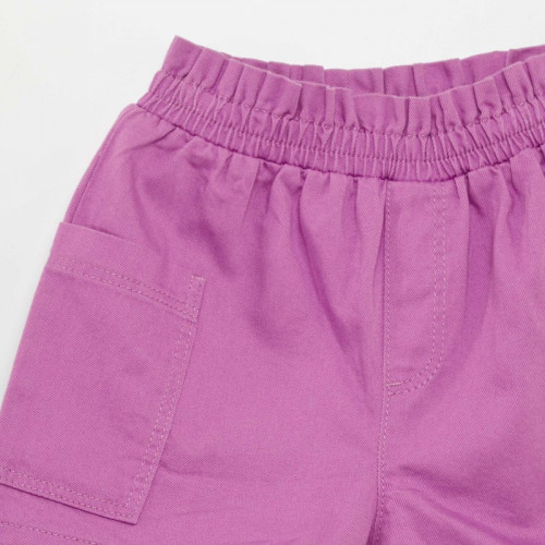 Short en twill - Violet