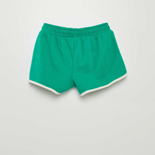 Short en molleton fin - Vert