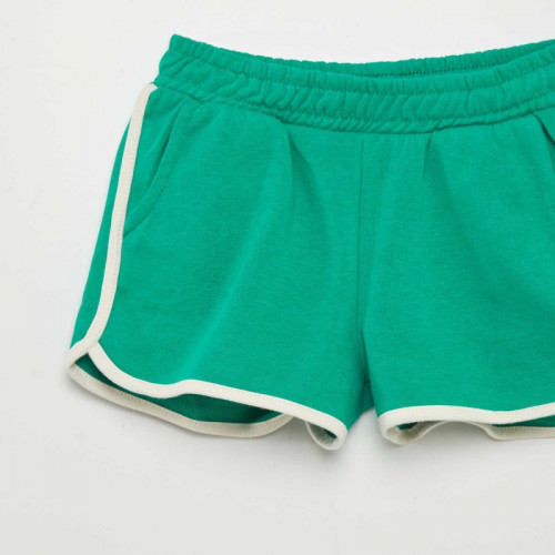 Short en molleton fin - Vert