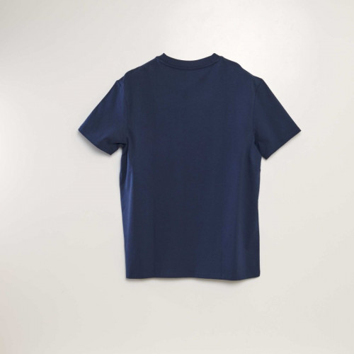 T-shirt à col rond en coton - Tough Cotton™ - Bleu marine