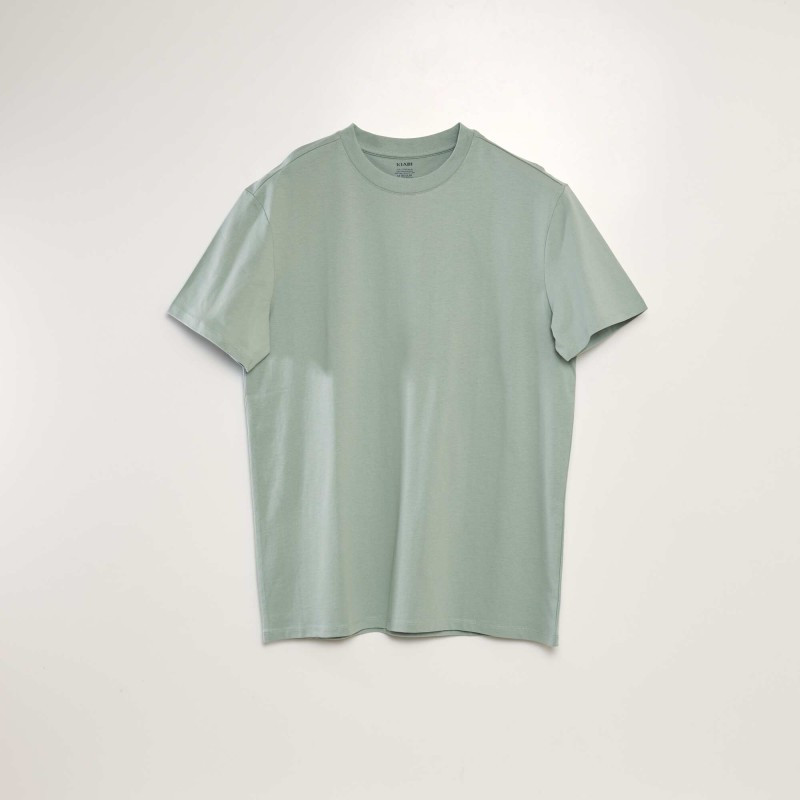 T-shirt à col rond en coton - Tough Cotton™ - Vert clair