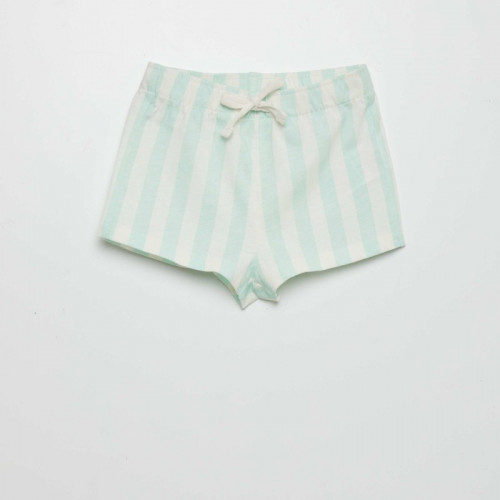 Lot de 2 shorts en jersey - Vert