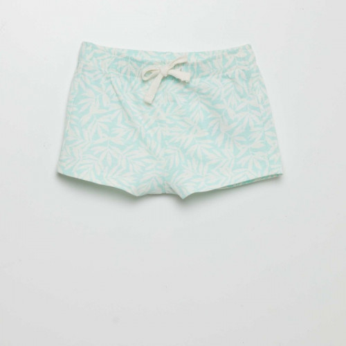 Lot de 2 shorts en jersey - Vert d'eau