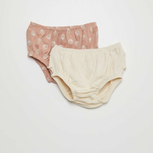 Lot de 2 shorts - Rose