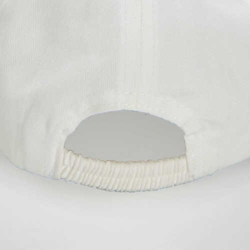 Casquette en toile imprimée - Blanc