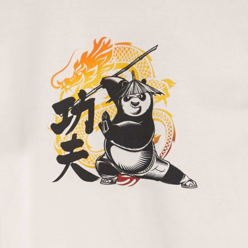 T-shirt Kung-Fu Panda' - Blanc