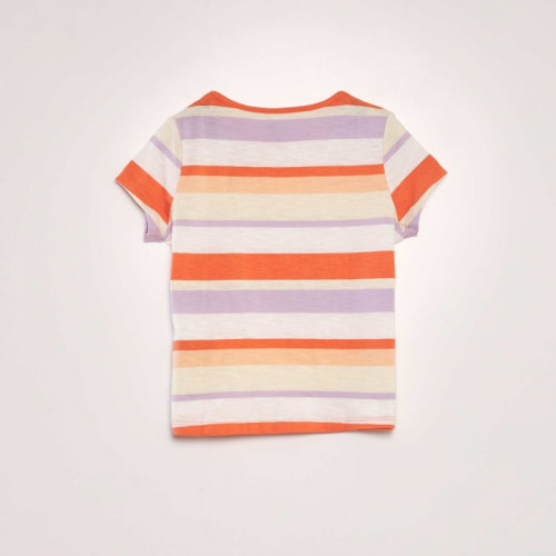 T-shirt forme boxy - Orange