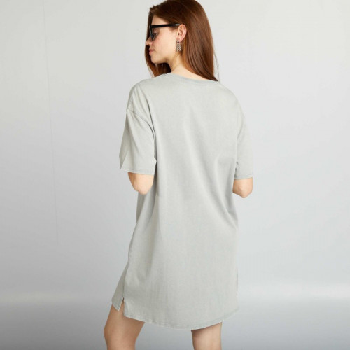 Robe t-shirt - Gris