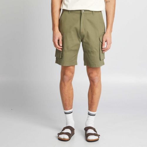 Short chino avec poches sur les côtés - Vert