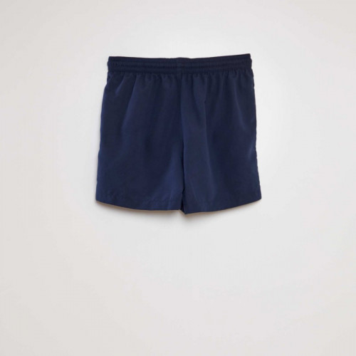 Short de bain uni - Marine