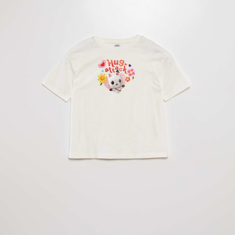 T-shirt 'Gabby et la maison magique' - Blanc