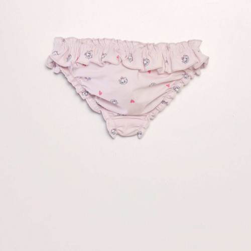 Culotte de bain avec volants 'Disney' - Rose