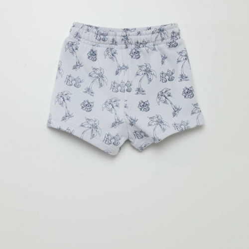 Short imprimé all-over 'Stitch' - Bleu