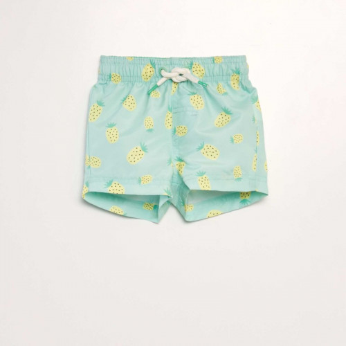 Short de bain fantaisie - Vert