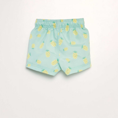 Short de bain fantaisie - Vert