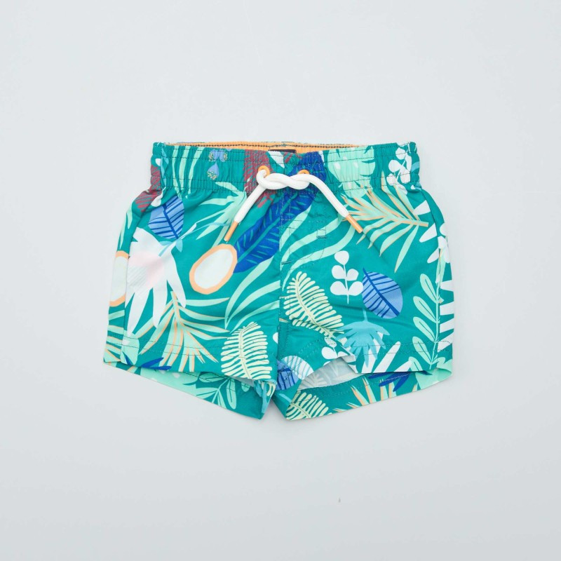 Short de bain fantaisie - Tropique