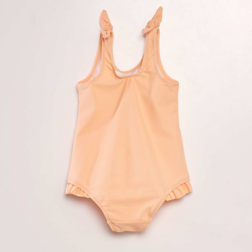 Maillot de bain 'Stitch' - 1 pièce - Orange