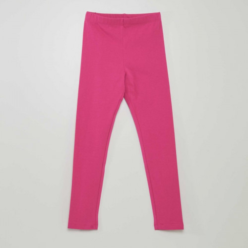 Legging long à taille élastiquée - Rose