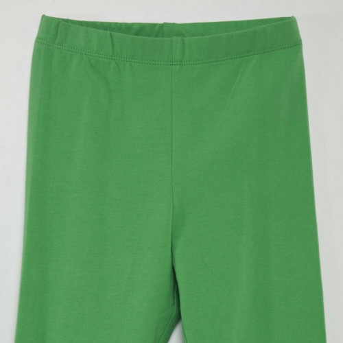 Legging long à taille élastiquée - Vert