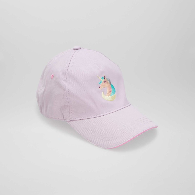 Casquette fantaisie 'licorne' - Violet