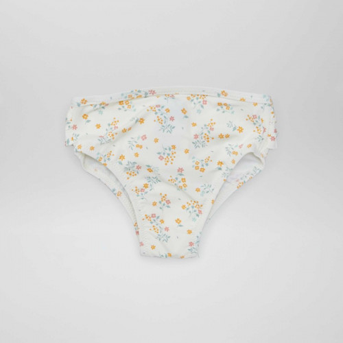 Lot de 2 culottes de bain à volants - Blanc