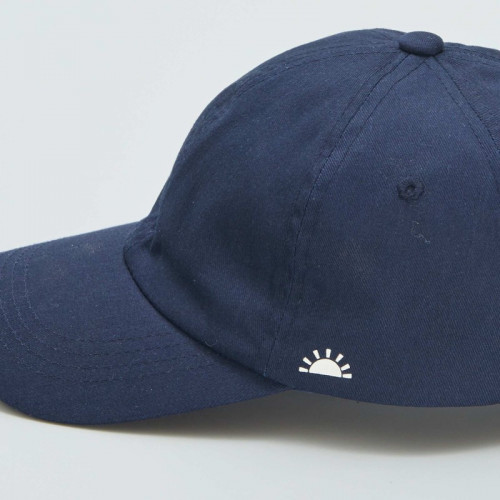 Casquette unie colorée - Bleu