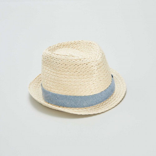 Chapeau de paille - Bleu