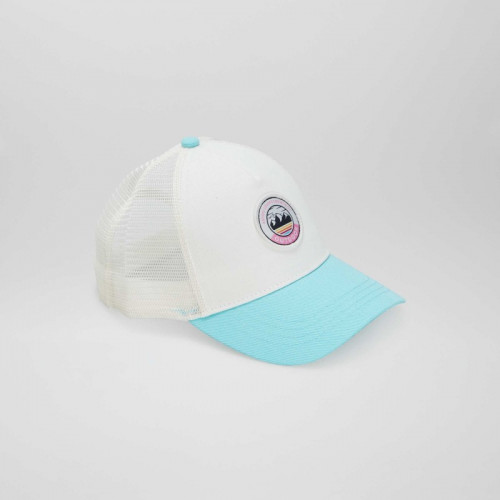 Casquette bimatière 'amour' - Bleu