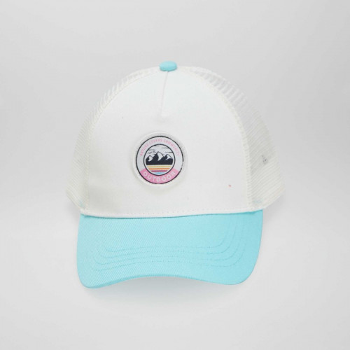 Casquette bimatière 'amour' - Bleu