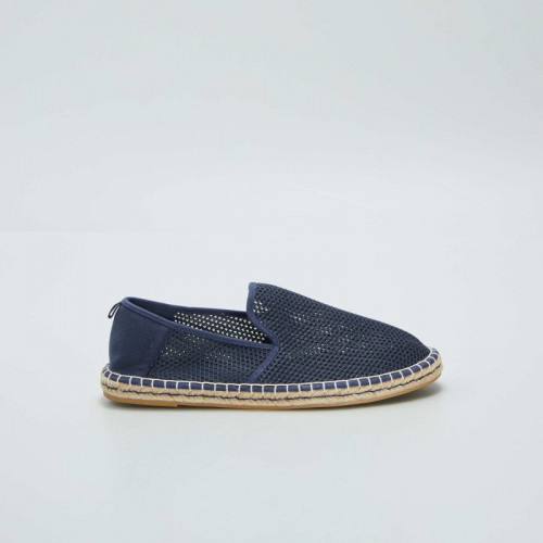 Espadrilles ajourées - Bleu