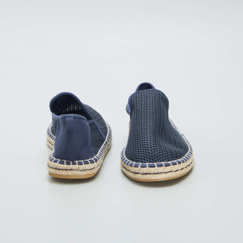 Espadrilles ajourées - Bleu