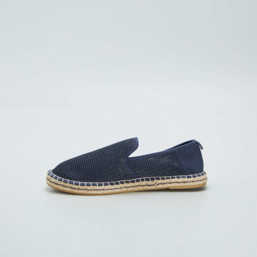 Espadrilles ajourées - Bleu