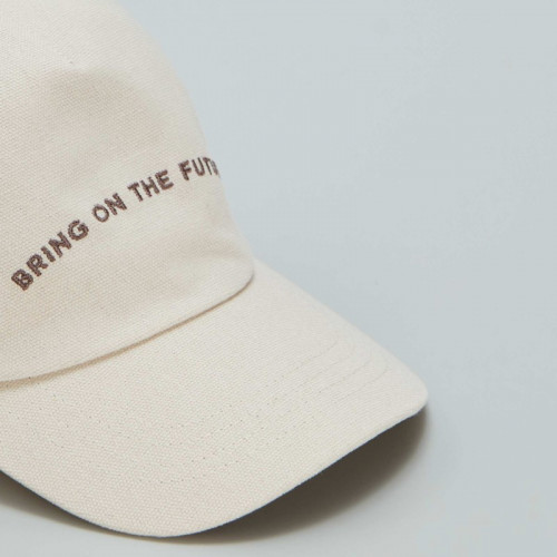 Casquette 'bring on the futur' - Beige