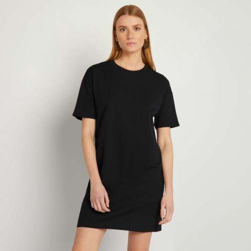 Robe t-shirt - Noir