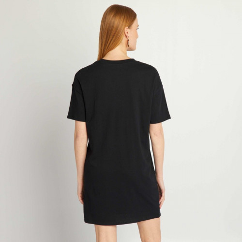 Robe t-shirt - Noir