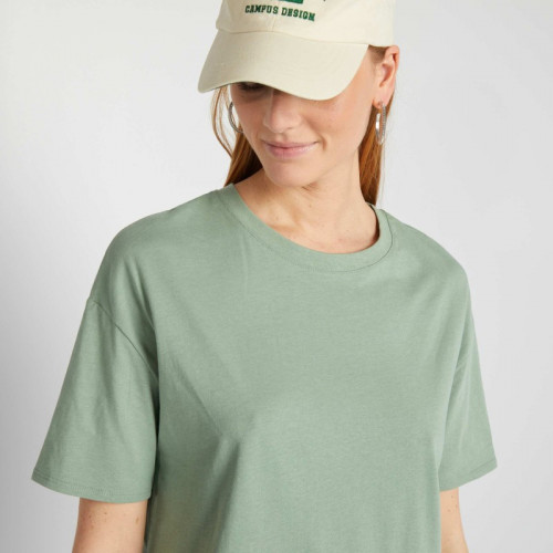 Robe t-shirt - Vert