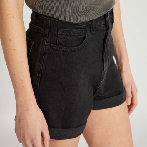 Short en jean - Gris