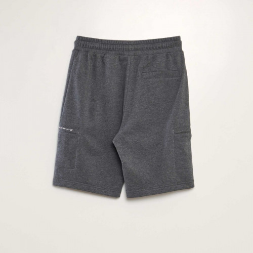 Short de jogging façon french terry - Gris