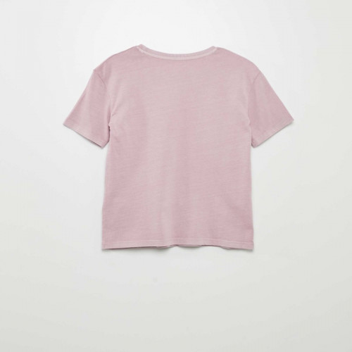 T-shirt imprimé - Violet