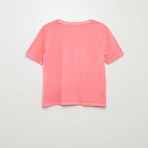 T-shirt imprimé - Rose