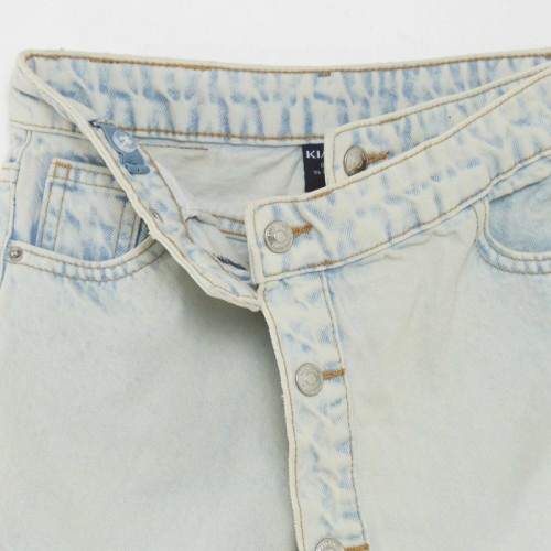 Jupe short en jean - Bleu