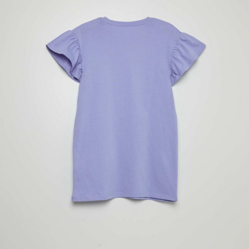 Robe t-shirt 'tye and dye' - Bleu