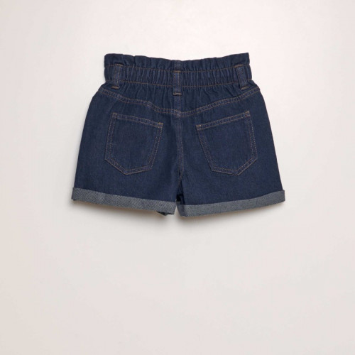 Short en jean - Bleu