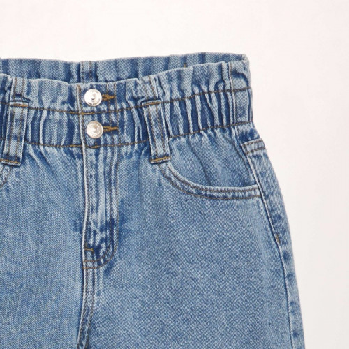 Short en jean - Bleu