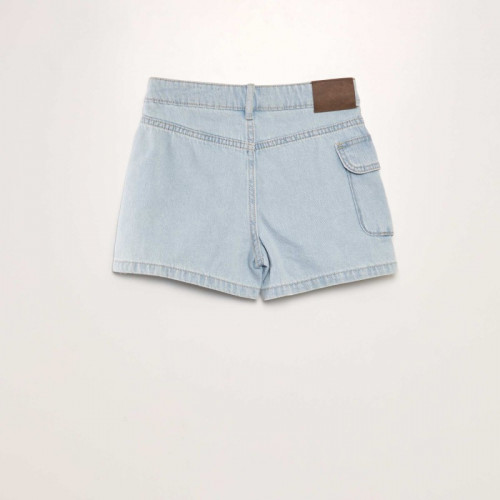 Jupe short en jean - Bleu