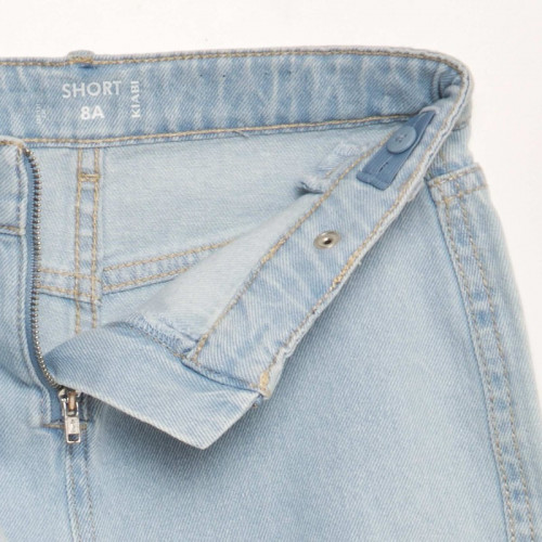 Jupe short en jean - Bleu